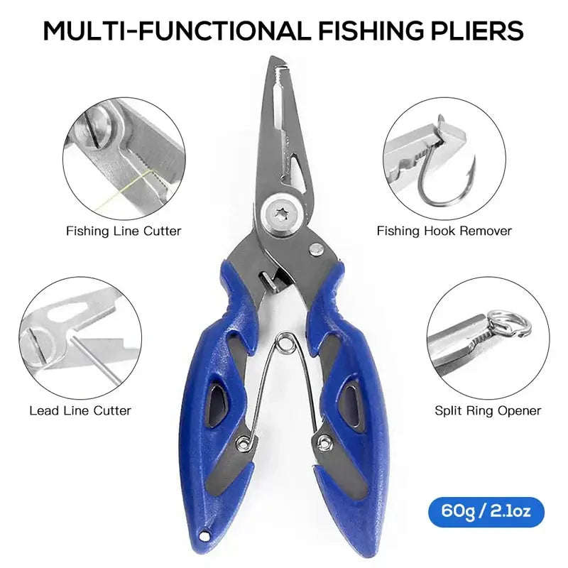 Outdoor Fishing Accessories Set with Tackle Box (263pcs)