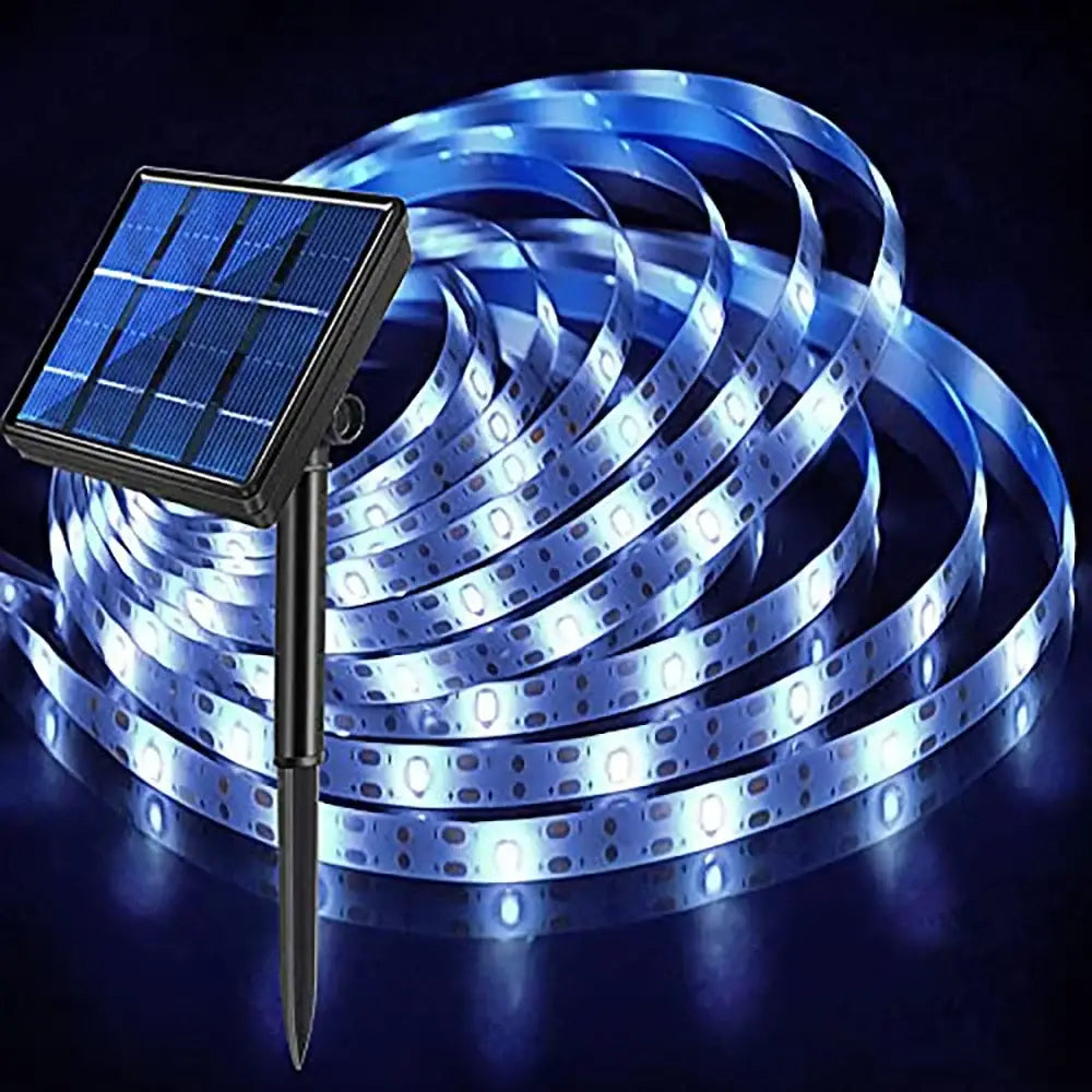 5M Outdoor Solar LED Waterproof Strip Light