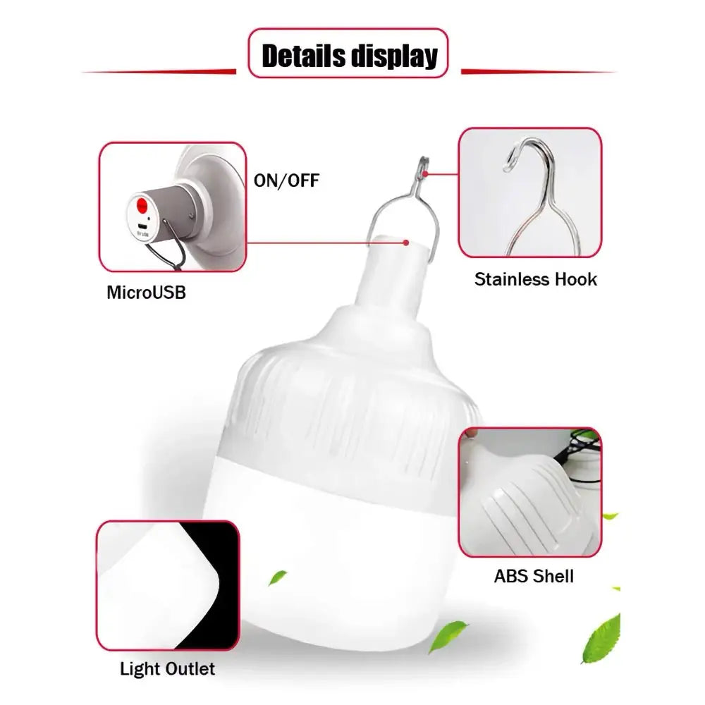 Outdoor USB Rechargeable LED Lamp