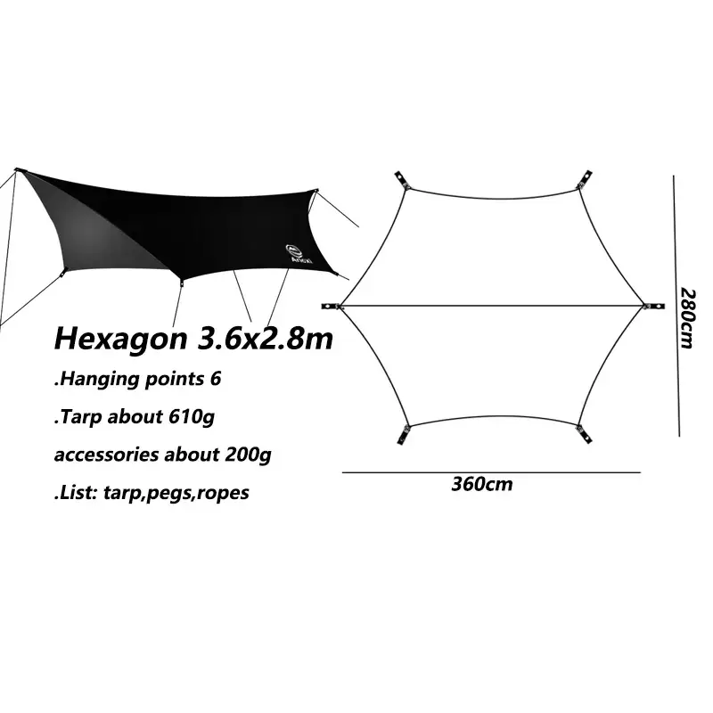 Outdoor UV resistant Tarp