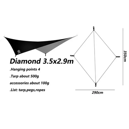 Outdoor UV resistant Tarp