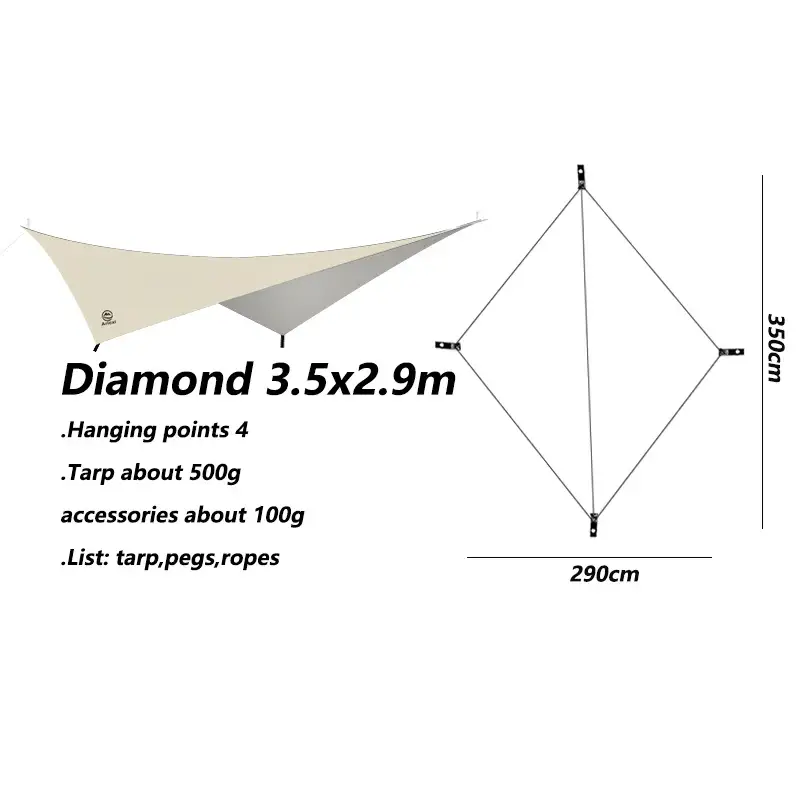 Outdoor UV resistant Tarp