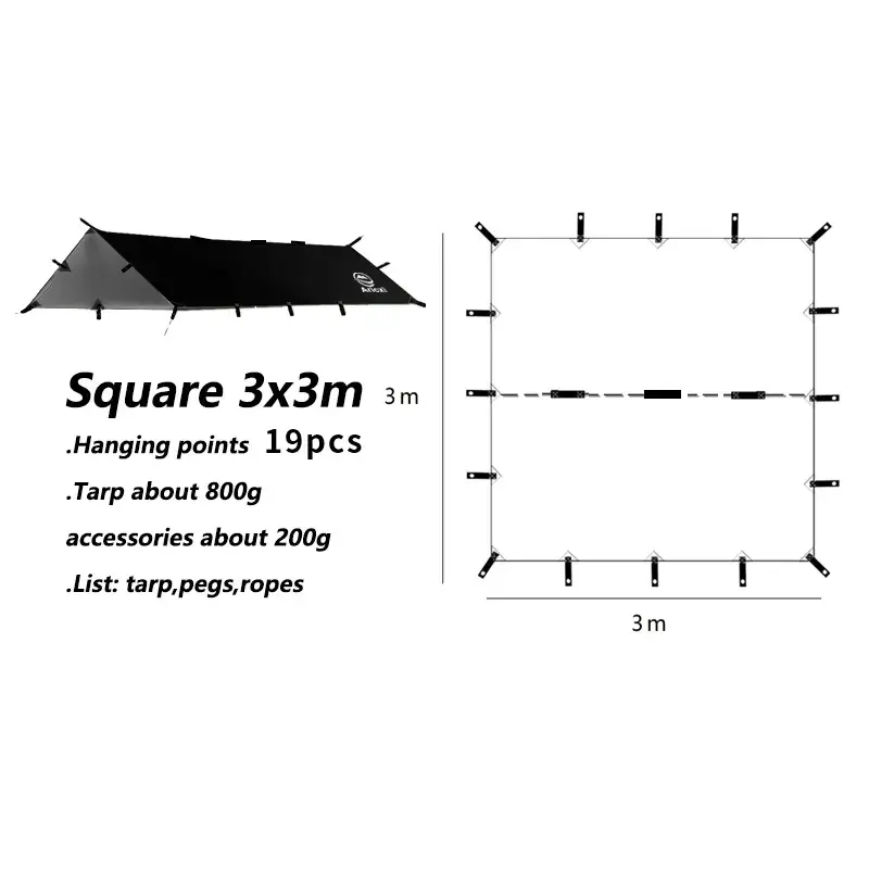 Outdoor UV resistant Tarp