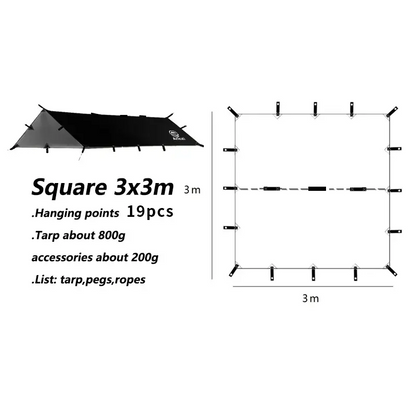 Outdoor UV resistant Tarp