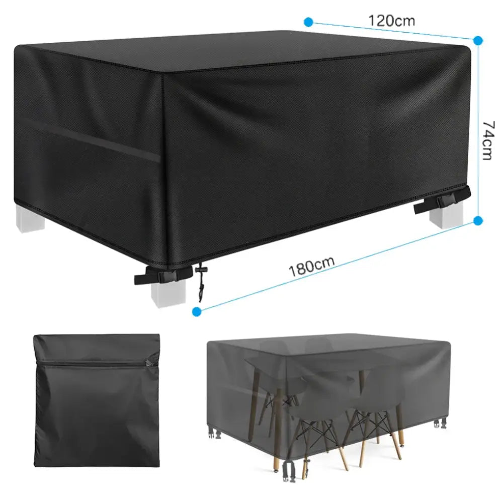 Outdoor Waterproof L-Shape Sofa Cover – Heavy-Duty Weather Protection (different sizes available)