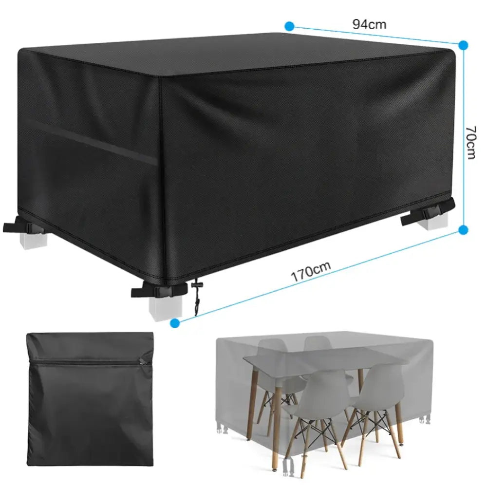 Outdoor Waterproof L-Shape Sofa Cover – Heavy-Duty Weather Protection (different sizes available)