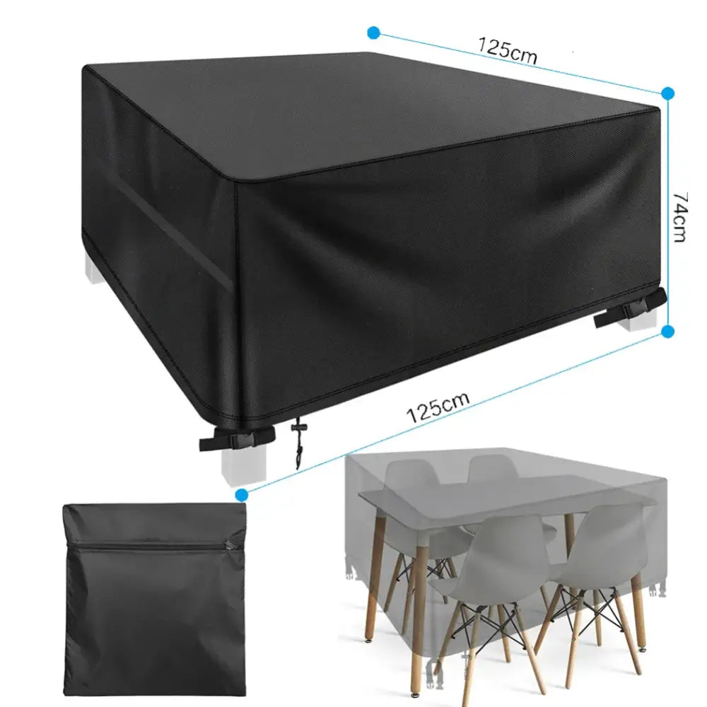 Outdoor Waterproof L-Shape Sofa Cover – Heavy-Duty Weather Protection (different sizes available)