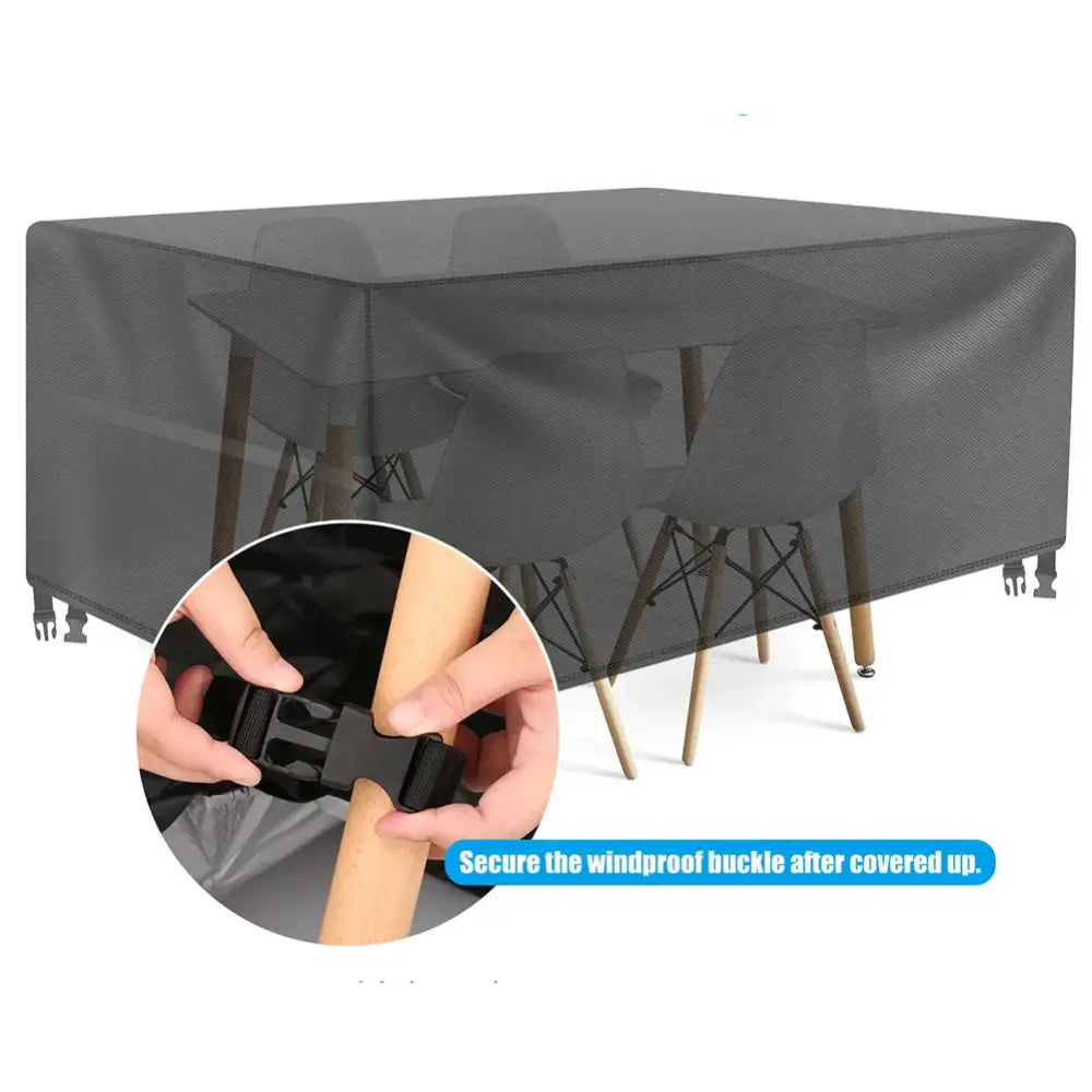 Outdoor Waterproof L-Shape Sofa Cover – Heavy-Duty Weather Protection (different sizes available)