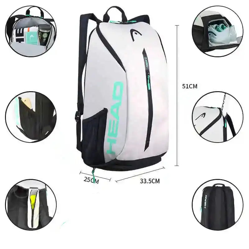Padel Racket / Tennis Racket Backpack (5 colours available)