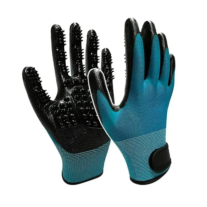 Pair of Pet Bath Gloves