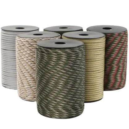 Paracord Rope – 9-Core Military Survival Cord (Multiple Lengths & Colours available)