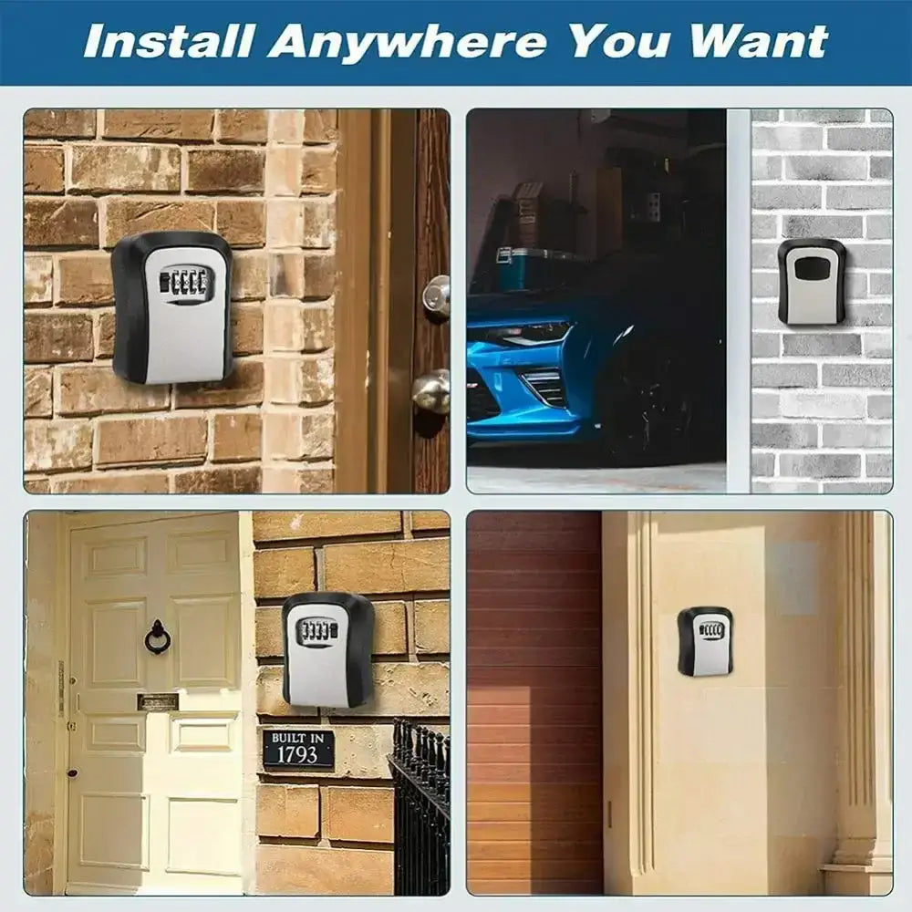Key Lock Box (available in grey, black, red & blue)