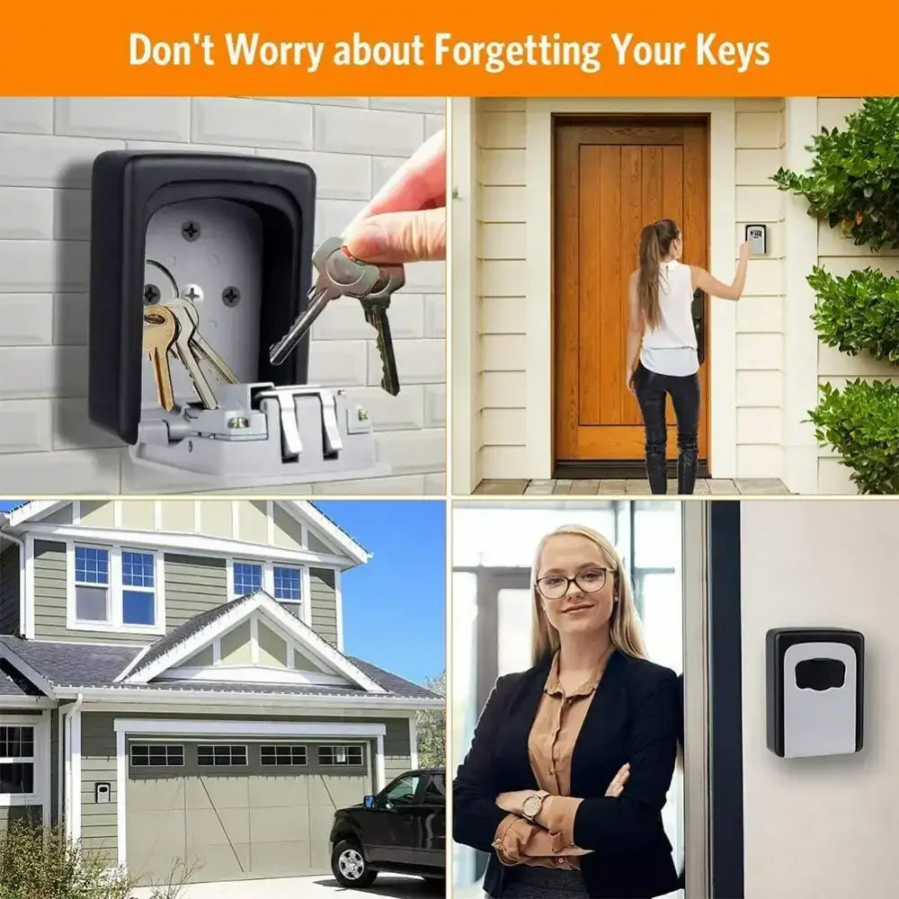 Key Lock Box (available in grey, black, red & blue)