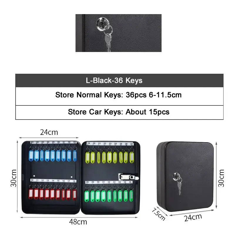 Password Key Lock Storage Box (different sizes available)
