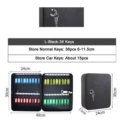 Password Key Lock Storage Box (different sizes available)