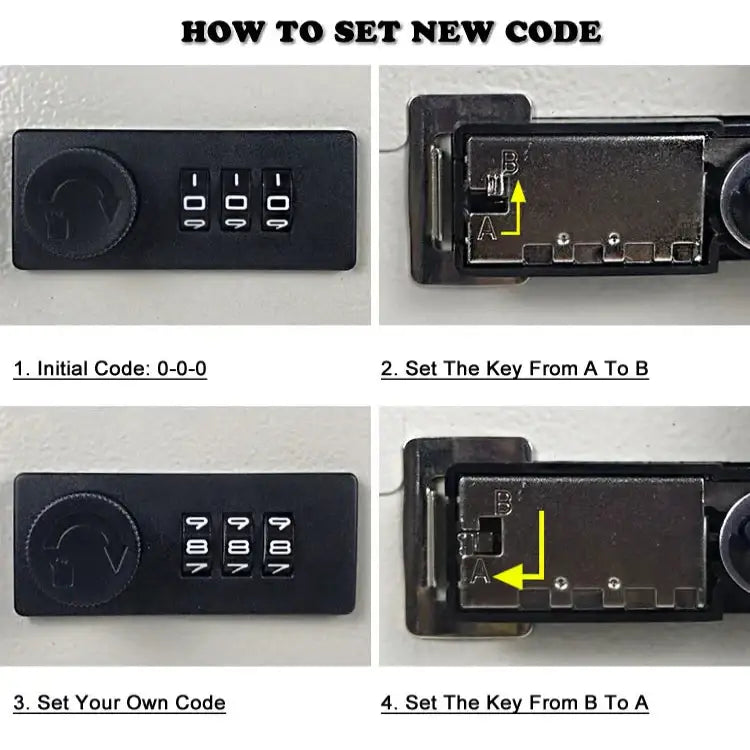 Password Key Lock Storage Box (different sizes available)
