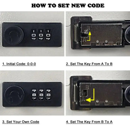 Password Key Lock Storage Box (different sizes available)