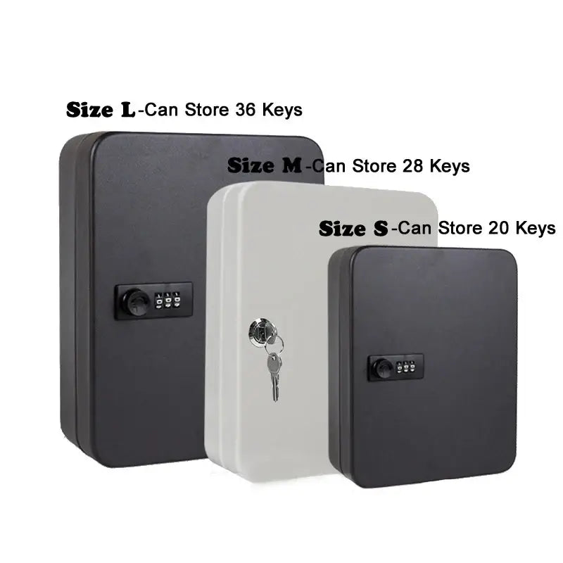 Password Key Lock Storage Box (different sizes available)