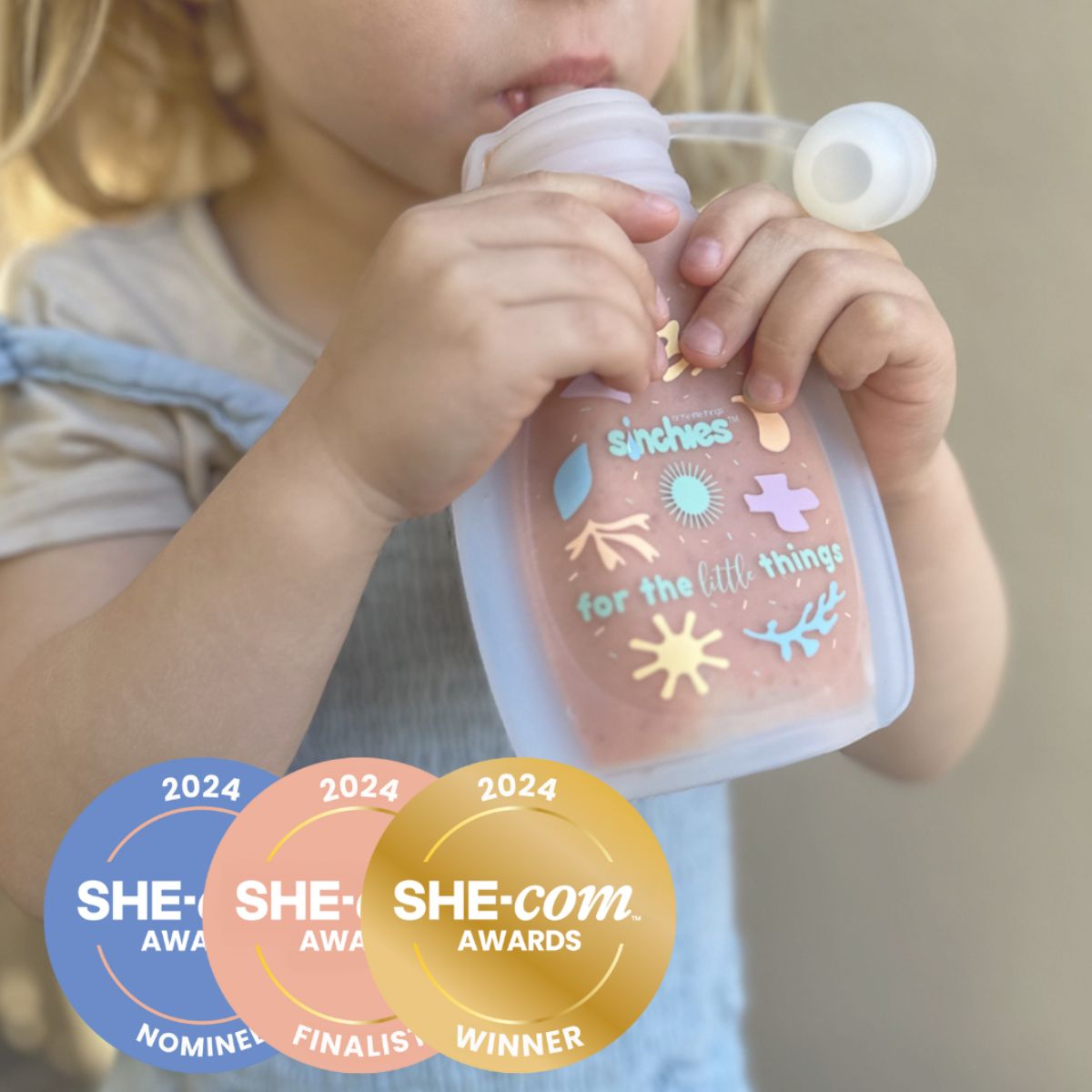 Sinchies - Reusable Silicone Food Pouches