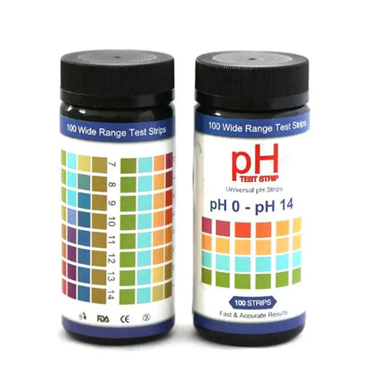 PH Test Strips – 0-14 / 4.5-9.0 Range, 100/150 Strips for Saliva & Urine Testing