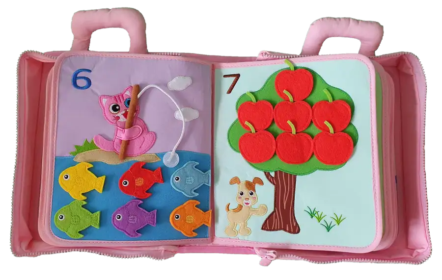 Baby's First Sensory Counting Book - PINK - Babyonline