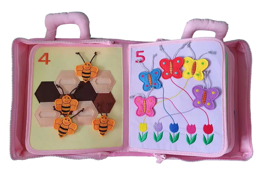 Baby's First Sensory Counting Book - PINK - Babyonline