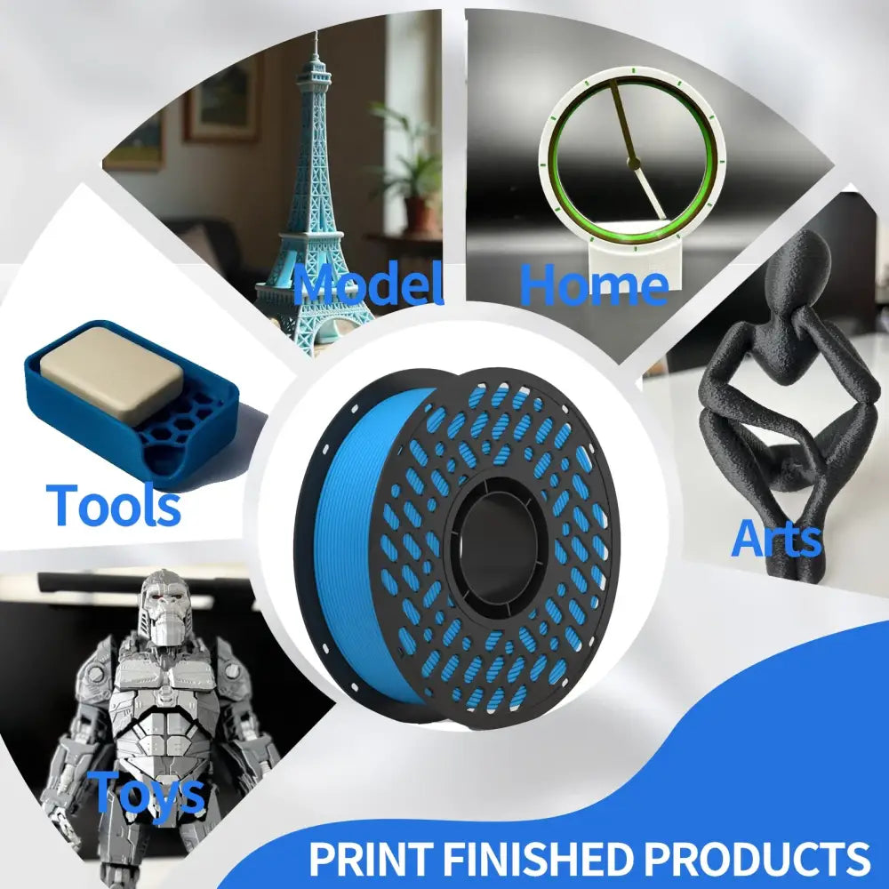 PLA 3D Printer Filament 1.75mm (200g) – High Toughness & Heat Resistant