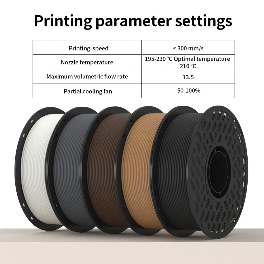 PLA 3D Printer Filament 1.75mm (200g) – High Toughness & Heat Resistant