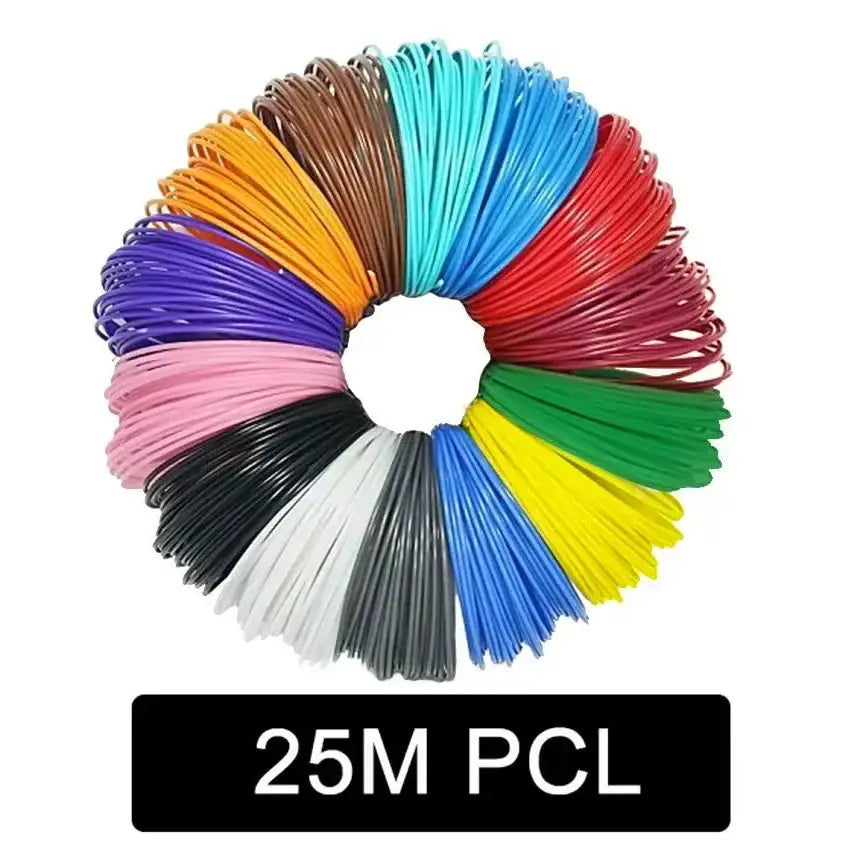 PLA/PCL 3D Printing Pen Filament 1.75mm (9–100m)