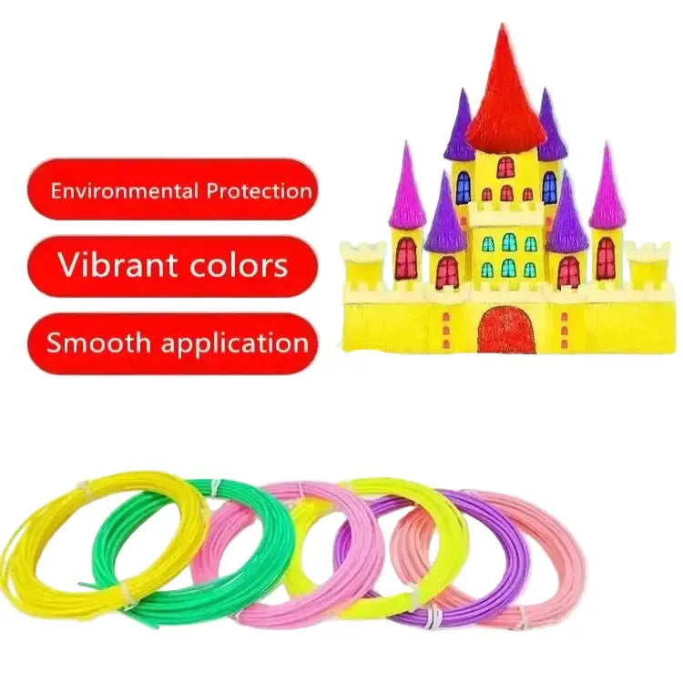 PLA/PCL 3D Printing Pen Filament 1.75mm (9–100m)