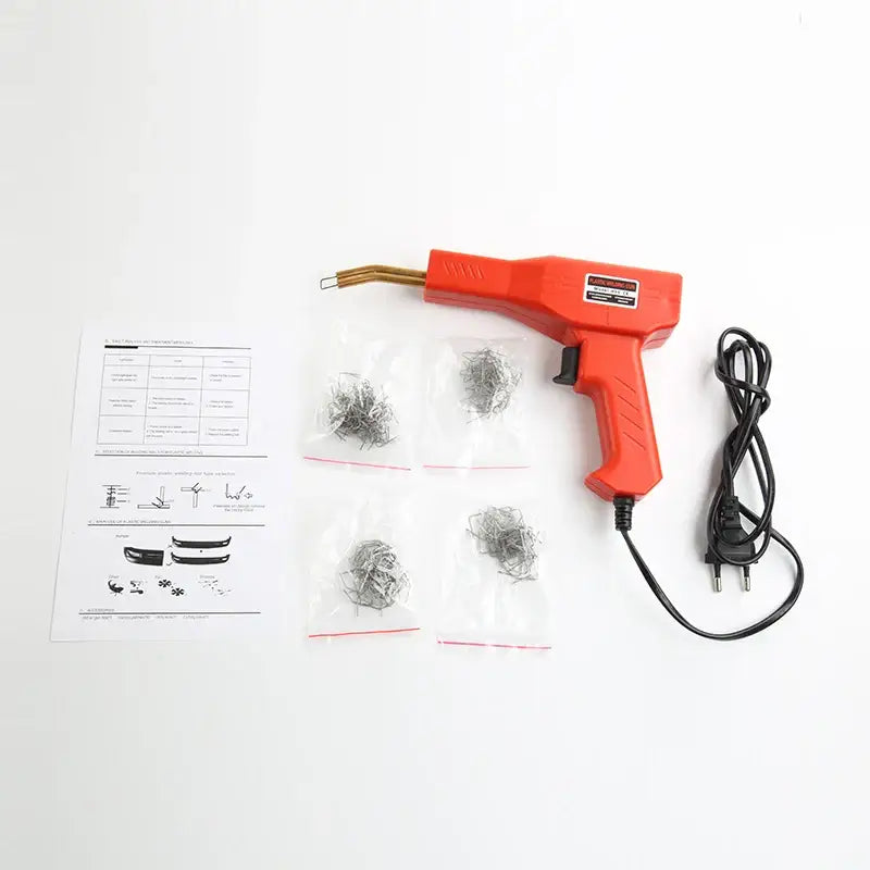 Plastic Welder Repair Kit with Staples (200, 400, 800 Staples) - No Plug