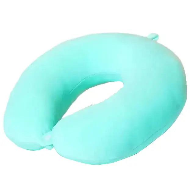 Plush U-Shaped Travel Neck Pillow (3 colours available)