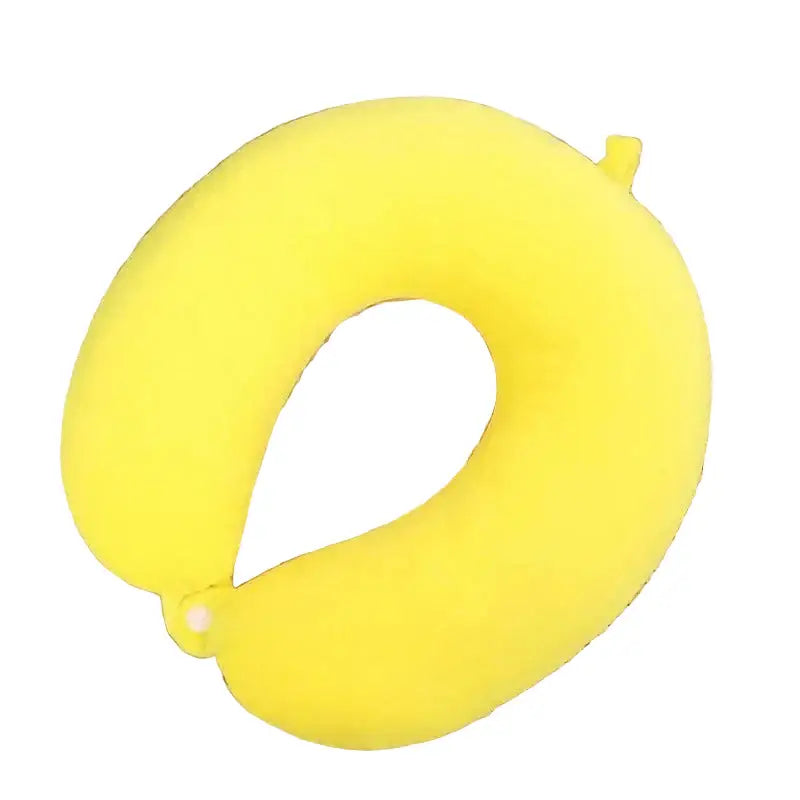 Plush U-Shaped Travel Neck Pillow (3 colours available)