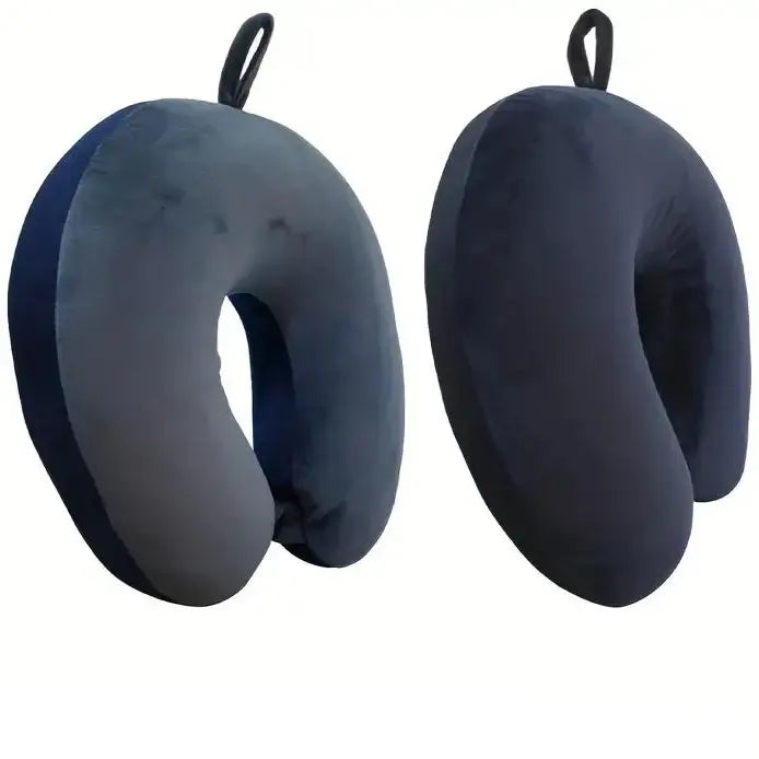 Plush U-Shaped Travel Neck Pillow (3 colours available)