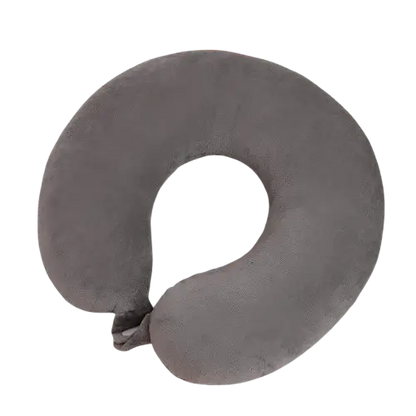 Plush U-Shaped Travel Neck Pillow (4 colours available)
