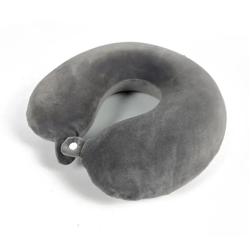 Plush U-Shaped Travel Neck Pillow (4 colours available)