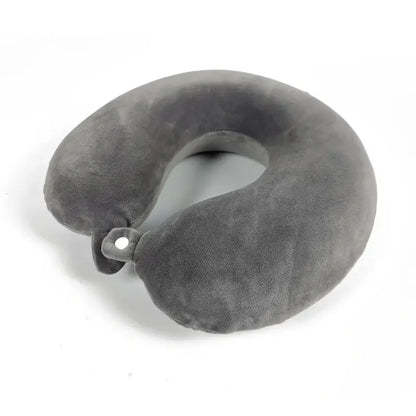 Plush U-Shaped Travel Neck Pillow (4 colours available)