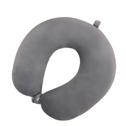 Plush U-Shaped Travel Neck Pillow (4 colours available)