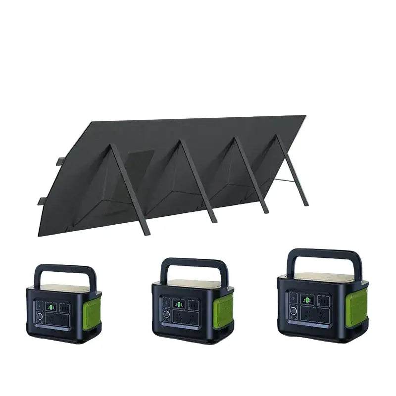 Portable 2000W Solar Charger with Bag