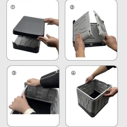 Portable 4-in-1 Outdoor Camping Toilet – Foldable & Odor-Proof