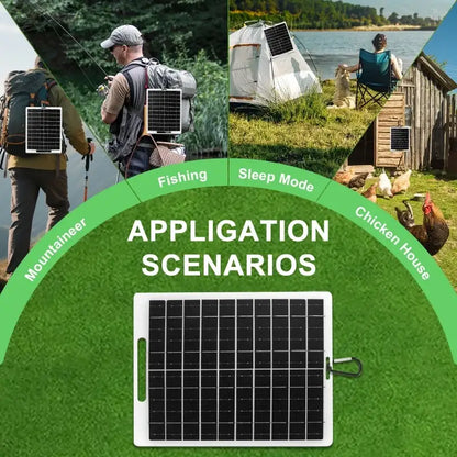 Portable 6V 10W Solar Charger Panel