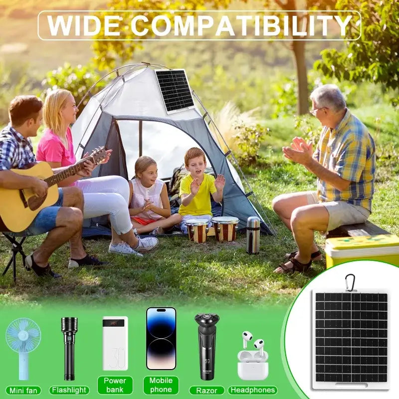 Portable 6V 10W Solar Charger Panel
