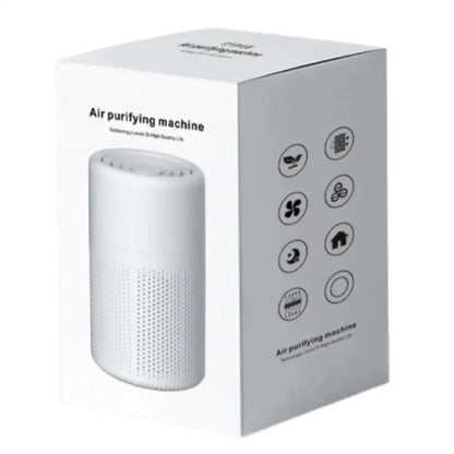 Portable Air Purifier – Blue Anion Deodorizer with Essential Oil Diffuser