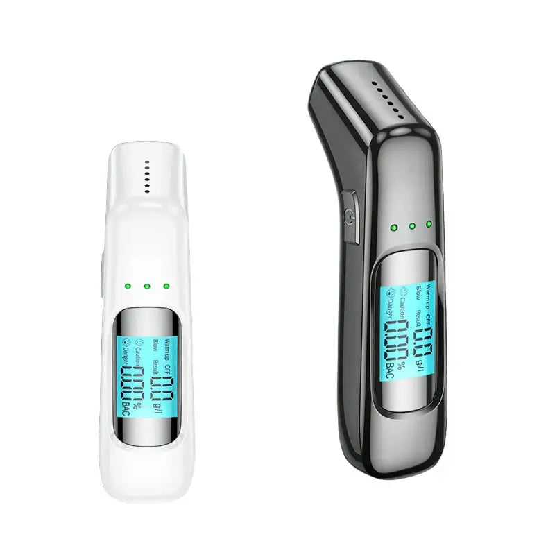 Portable Alcohol Detector with LCD & 3-Color Indicator