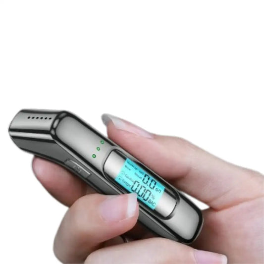 Portable Alcohol Detector with LCD & 3-Color Indicator