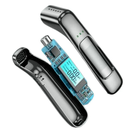Portable Alcohol Detector with LCD & 3-Color Indicator