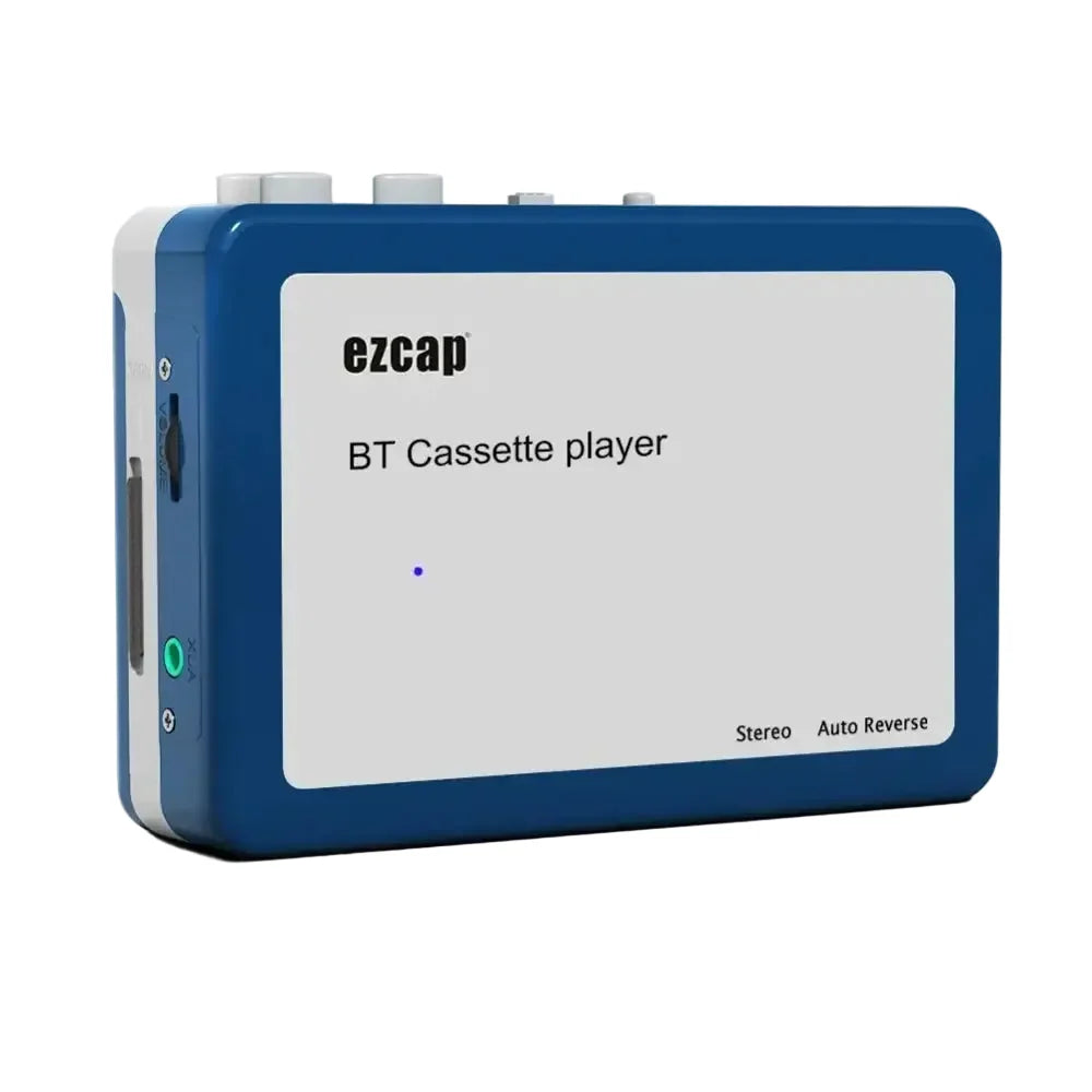 Portable Bluetooth Cassette Player with Wireless Audio Output