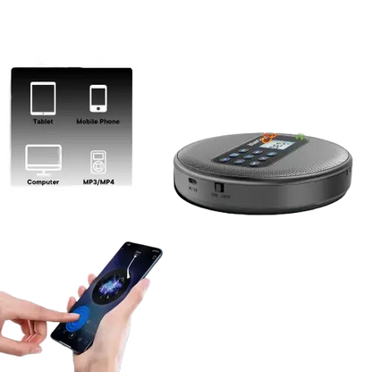Portable Bluetooth CD Player