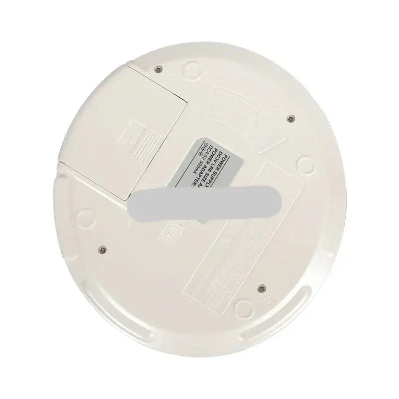 Portable Bluetooth CD Player with Display (Black & White)