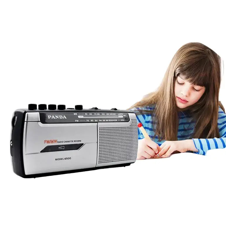 Portable Cassette Player with FM Radio